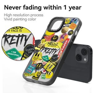Ốp điện thoại thời trang bền đẹp, họa tiết ngộ nghĩnh - Mặt tôi xinh xắn - Thiết kế in họa tiết dành cho nữ và nam, dành cho <span class=keywords><strong>iPhone</strong></span> 13 - Product Image 4