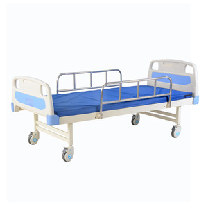 Lechi Manual Nursing <b>Bed</b> ABS Injection Molded Iron Guardrail Silent Wheels Hospital Use - Product Image 4