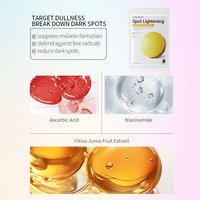 KORMESIC 25ml Vente en Gros Masque Facial Soin Peau Contrôle Sébum Anti-Acné Anti-Taches Éclaircissant Raffermissant Anti-Rides
