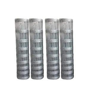 Customized Hot selling high quality galvanized knotted wire mesh roll pig sheep cattle fencing pastoral fence