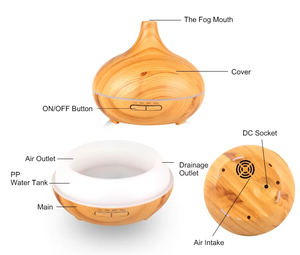 Diffuseur de Parfum MAISON hành tây thông minh wifi Trắng nhà hương thơm tinh dầu hương thơm khuếch tán độ ẩm - Product Image 4