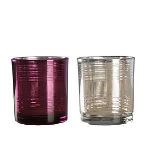 Vente en gros de bougeoirs ronds en verre soufflé à la main pour bougies chauffe-plat, décoration de Noël, élégant accent décoratif pour la maison, collection de cadeaux, fournisseur - Product Image 1