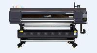 Imprimante jet d'encre numérique grand format professionnelle de 1,9 m avec têtes I3200 pour l'impression de textiles, de matériaux souples et d'étiquettes – Nouveauté