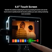 SHIMBOL MEMORY I 5.5 pouces 2000nits 4K HDR écran tactile 3D LUT moniteur pour appareil photo reflex numérique/moniteur d'enregistrement vidéo Mp4
