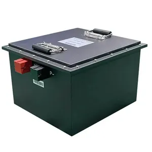25.6V 30Ah có thể sạc lại 25.6V 48V 51.2V pin <span class=keywords><strong>lithium</strong></span> thuyền đánh cá AGV RV Xe golf tự động pin LiFePO4 25.6V 60Ah Pin - Product Image 3