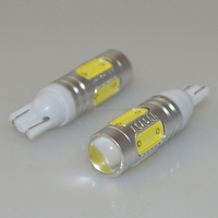 Pièces et accessoires automobiles, éclairage automobile, ampoule LED T10 7,5W COB pour voiture, blanc, 194/186, sans erreur Canbus, rénovation/mise à niveau