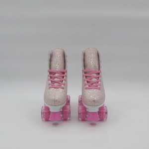 Yijiu ABEC-7 solide OEM chaussures de skate pour garçons avec lampe patins à roulettes à <span class=keywords><strong>4</strong></span> <span class=keywords><strong>roues</strong></span> pour enfants de 3 ans fabriqués à partir de matériau PU - Product Image 5