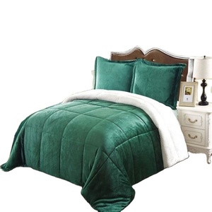 Ensembles de couette couettes en gros <span class=keywords><strong>couverture</strong></span> drap de lit hiver flanelle polaire <span class=keywords><strong>tissu</strong></span> <span class=keywords><strong>Patchwork</strong></span> literie roi drap et couette couvre-lit - Product Image 1