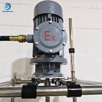 Reactor de Vidrio Encamisado para Laboratorio de 15L con Recipiente de Agitación de Titanio Diseñado Exclusivamente para Plantas de Fabricación