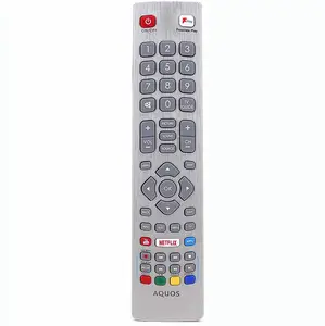 Replacement Remote Control For Sharp Aquos SHW/RMC/0121 SHWRMC0121 Full HD Smart LED TV With Netflix