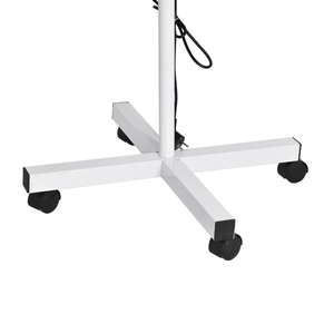 Lampe <span class=keywords><strong>loupe</strong></span> réglable de qualité 5X,8X LED avec roues de support pour salons de beauté lentille en verre Portable personnalisable - Product Image 4
