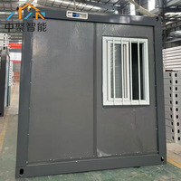 Maison mobile pliable en acier pré-assemblée pour une utilisation rapide, petite maison pliable moderne préfabriquée