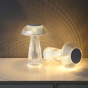 <span class=keywords><strong>Lampe</strong></span> de table sans fil Led Jellyfish Lampes décoratives d'art domestique à piles pour la décoration d'hôtel de salle à manger de chambre à coucher - Product Image 6