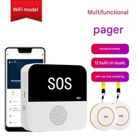 Surveillance des patients âgés Système d'alerte SOS WiFi Tuya Smart App Bouton de panique d'urgence Bracelet SOS Bouton d'appel Système d'alarme