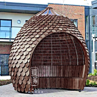 Maison en bois créative personnalisée, portable, pour petits hôtels, maison dans les arbres