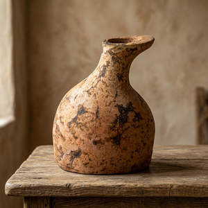 Panier de maison mini en poterie Fetlock-Terracotta/Argile 22x14x30 CM - Product Image 3