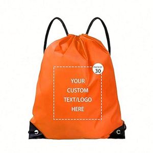 Mochila Deportiva Personalizada con Logotipo, de Tela Oxford, con Cordón, Cierre de Cremallera, Impermeable, para Entrenamiento, Ocio y Viajes - Product Image 1