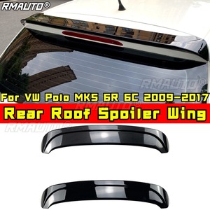 Pour VW Polo MK5 6R 6C 2009-2017 Kit carrosserie Aileron de toit arrière Spoiler de toit arrière Aileron de toit Accessoires auto - Product Image 1
