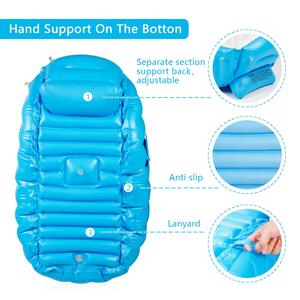 Bañera inflable para bebé modelo caliente, <span class=keywords><strong>piscina</strong></span> plegable portátil, lavabo de ducha antideslizante para niños engrosado - Product Image 2