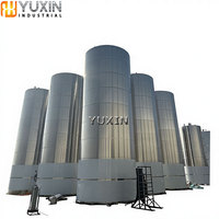 Cuve de Refroidissement et de Fermentation en Acier Inoxydable pour Lait et Yaourt 10KL 15KL 20KL 30KL avec Agitateur