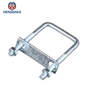 الفولاذ المقاوم للصدأ SS316 قفل مربع على شكل <span class=keywords><strong>U</strong></span> <span class=keywords><strong>U</strong></span> بولت مربع <span class=keywords><strong>U</strong></span> الترباس للشاحنات - Product Image 2