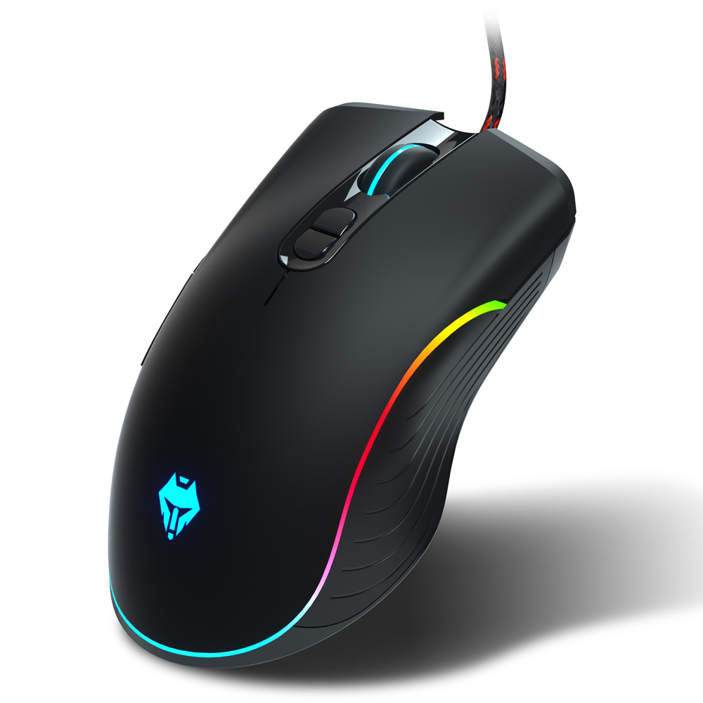 Профессиональная RGB светодиодная игровая мышь Великолепная модель мыши