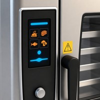 Oven Kombinasi Listrik Profesional Tahan Lama, Peralatan Dapur Baja Tahan Karat Industri, Pengukus untuk Koki Eksekutif