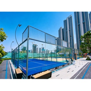 Cancha de Pádel Comercial Personalizada por el Fabricante, Techo de PVC para Cancha de Pádel, Cancha de Pádel en Venta, Canchas de Pádel Profesionales, Cancha de Pádel Panorámica - Product Image 5