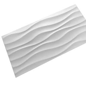 กระเบื้องเซรามิกขนาด 300x600 มม. สำหรับปูพื้นและผนังห้องน้ำ ลายคลื่น - Product Image 1
