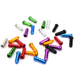 Palanca de cambios de <span class=keywords><strong>freno</strong></span> de <span class=keywords><strong>bicicleta</strong></span> de aleación de aluminio, 10 Uds., puntas de <span class=keywords><strong>Cable</strong></span> internas, tapa de extremo de <span class=keywords><strong>Cable</strong></span>, cubierta de tapa de núcleo de línea de <span class=keywords><strong>bicicleta</strong></span>, <span class=keywords><strong>Cable</strong></span> de engranaje - Product Image 2