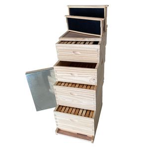 Proveedores Nacionales de Colmenas: Colmena Langstroth de Madera Aislada con 4 Cajas, Nueva, Equipo de Apicultura - Product Image 2