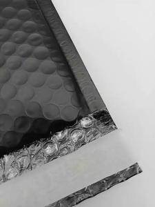 Chất Lượng Cao Matt Đen Co-đùn Poly Bong Bóng Bưu Phẩm Thân Thiện Với Môi Vận Chuyển Phong Bì Trong Kho Độn Phong Bì - Product Image 4