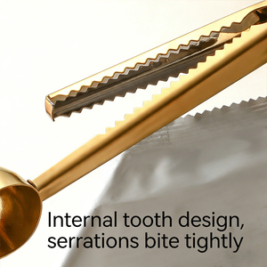 Cuchara Medidora 2 en 1 con Logotipo Personalizado, Cuchara de Acero Inoxidable para Café con Clips para Bolsas, Herramientas para Medir Café y Té - Product Image 3