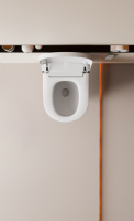 Toilette japonaise intelligente murale de luxe, mini, avec siphon en S ou en P, design moderne peu encombrant, fonction de lavage féminin, couvercle à levage automatique et siège chauffant