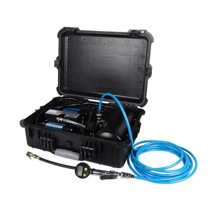 Multi-Purpose 4x4 12v Tank Truck Compressor BLUE car tyre pressure pump For Off-Road Car air compressor