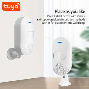 Montado en la pared Tuya Smart App Control remoto WiFi PIR <span class=keywords><strong>Detector</strong></span> de movimiento Detectores infrarrojos para Smart Home Security PST-CT20W - Product Image 4