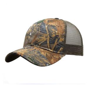 Chapeau tactique de camouflage feuilles de jungle pour l'extérieur Casquette de camionneur en maille à impression personnalisée 6 panneaux - Product Image 3