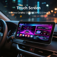 Estéreo para Auto Android de 12.3 Pulgadas, 6+128G, con Vista de 360 Grados, Salida Óptica DAB, Sistema de Radio Carplay para Pantalla de Auto