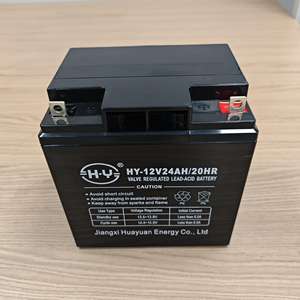 12v24ah 젤 딥 사이클 배터리 및 납산 자동차 배터리 저렴한 가격 - Product Image 1