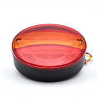 Nouveau 12V 24V haute luminosité LED remorque lumière ronde camion queue marqueur lampe universelle étanche
