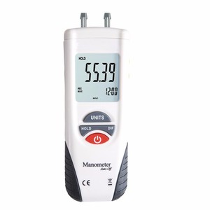 เครื่องวัดความดันดิจิตอลแบบเข็มคู่ HT-1895 พร้อมจอ LCD สำหรับวัดความดันแก๊สแบบดิฟเฟอเรนเชียล - Product Image 3