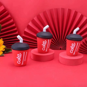 Juguetes Antiestrés de TPR para Aliviar el Estrés, Simulación de Comida (Coca-Cola, Papas Fritas, Hamburguesas), de Compresión y Rebote Lento, Regalo de Cumpleaños - Product Image 3