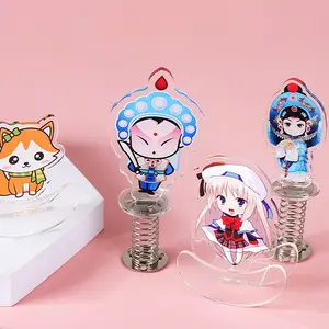 Star cartoon Q-version small standing card peripheral commemorative gift creative anime acrylic rocking music customization