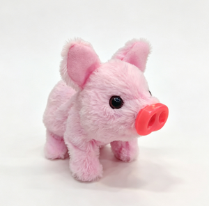 Lindo Cerdito de Peluche Eléctrico, Camina y Emite Sonidos, Multicolor, Regalo de Cumpleaños para Niños y Decoración para Mochila - Product Image 3