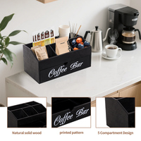 Organisateur de café en bois Durable moderne de haute qualité d'usine comme Solution de stockage de dosettes de café pour les articles ménagers