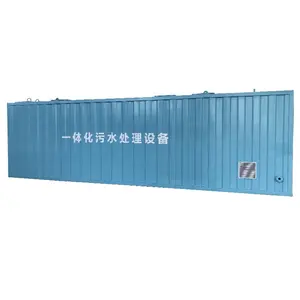 Containerized MBBR Trang Trại Gia Cầm Gà Giết Mổ Thiết Bị Xử Lý Nước Thải