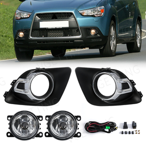 Paire de pare-chocs avant halogène antibrouillard DRL <span class=keywords><strong>pour</strong></span> Honda CRV CR-V 2010 2011 H11 lumière jaune côté conducteur passager - Product Image 1