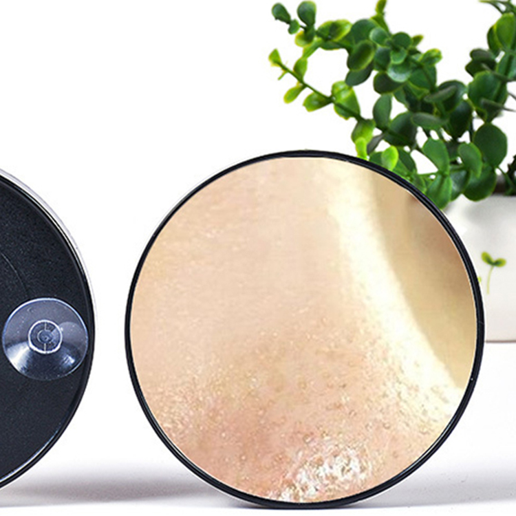 Распродажа, волшебное круглое мини-зеркало с 5-кратным увеличением и 10-кратным увеличением, с 2 присосками