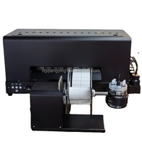 Printer UV A3 Roll to Roll Inkjet Label Printer mesin stiker Printer warna UV Printer Label untuk sebagian besar Label di pasar