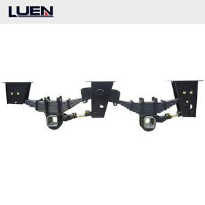Thickened <strong>Equalizer</strong> Germany Type Axle Triple Axle Mechanical Suspension <strong>BPW</strong> Standard Strong Load Capacity for Semi <strong>Trailer</strong> OEM - Product Image 5